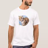 Niedlicher Baby-Jaguar-CUBtierillustration - T - T-Shirt (Vorderseite)