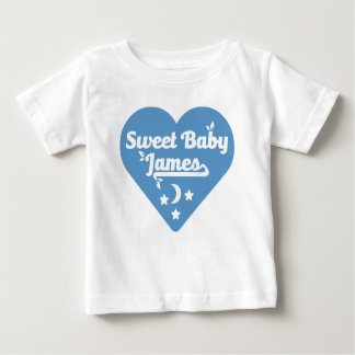 Niedlicher Baby-James-Entwurf Baby T-shirt