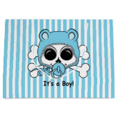 Niedlicher Baby-Jungen-Schädel Große Geschenktüte (Vorderseite)