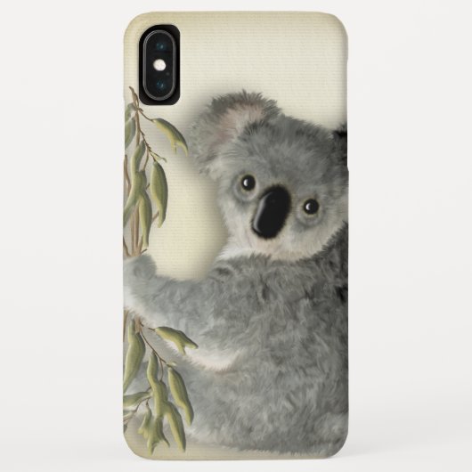 Niedlicher Baby-Koala Case-Mate iPhone Hülle (Rückseite)