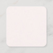 Niedlicher Baby Parrot Gender-Bericht Begleitkarte (Rückseite)