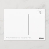 Niedlicher Baby-Pinguin mit einem Party-Hut-Gemäld Postkarte (Rückseite)