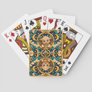 Niedlicher Baby-Satyr, Mythisch Spielkarten