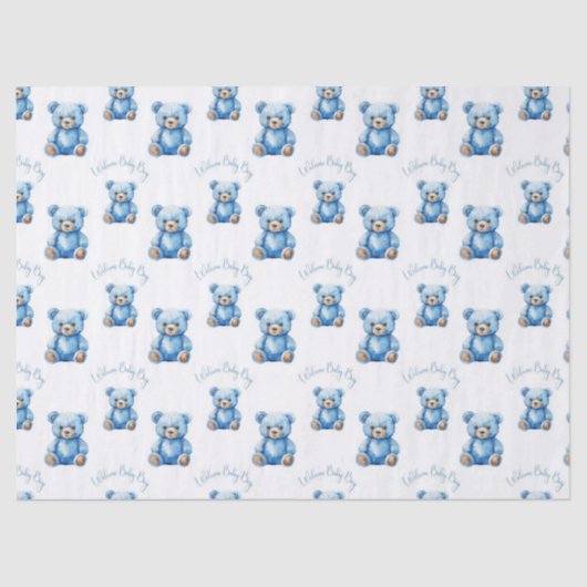 Niedlicher Baby Seidenpapier (Vorderseite)