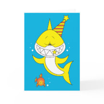 Niedlicher Baby Shark Cartoon