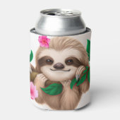 Niedlicher Baby-Slot in einem Baum Dosenkühler (Kanne Vorderseite)