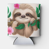 Niedlicher Baby-Slot in einem Baum Dosenkühler (Vorderseite)