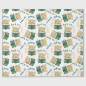 Niedlicher Baby Tiger mit Brille buchen zurück zur Geschenkpapier (Flach)