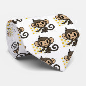 Niedlicher Babyaffe! Krawatte (Gerollt)