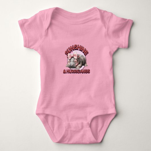 Niedlicher Babybodyanzug Baby Strampler (Vorderseite)