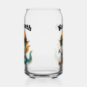 Niedlicher Babydrache in einer Werkstatt Dosenglas (Rechts)