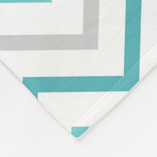 Niedlicher Babyelefant: Name hinzufügen Fleecedecke (Ecke)