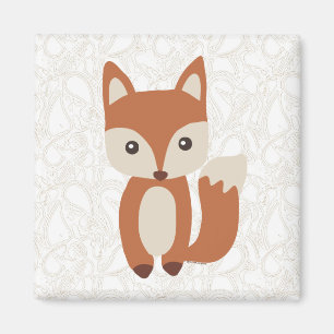 Niedlicher BabyFox Magnet