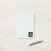 Niedlicher Babyfuchs in einem grünen Wald Post-it Klebezettel (Auf Schreibtisch)