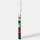 Niedlicher Babyfuß mit Blume Papier Ausschnitt Case-Mate iPhone Hülle (Rückseite / Rechts)