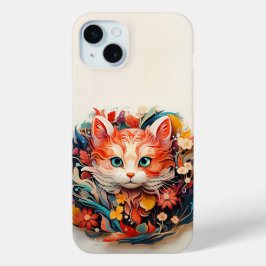 Niedlicher Babyfuß mit Blume Papier Ausschnitt Case-Mate iPhone Hülle