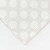 Niedlicher Babykuh-Cartoon scherzt Fleecedecke (Ecke)