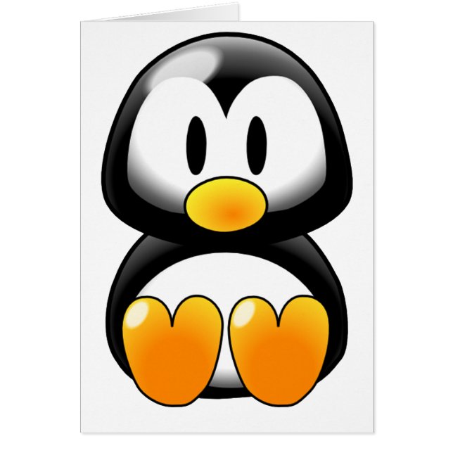 Niedlicher BabyPenguin - Customizeable (Vorne)