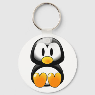 Niedlicher BabyPenguin - Customizeable Schlüsselanhänger
