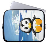 Niedlicher BabyPenguin Laptopschutzhülle (Vorderseite)