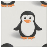 Niedlicher BabyPenguin Stoff (Nahaufnahme)