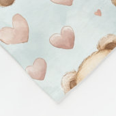 Niedlicher Babytragen Fleecedecke (Ecke)