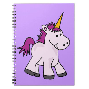 Niedlicher Babyunicorn-Cartoon Notizblock