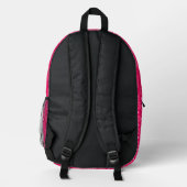 Niedlicher Bachelor Weekend Custom Backpack Bedruckter Rucksack (Rückseite)