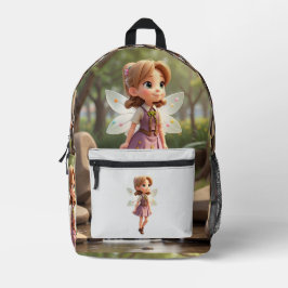 Niedlicher Backpack für Mädchen Bedruckter Rucksack