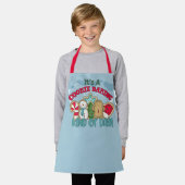 niedlicher Backtag Weihnachten Schürze (Getragen)