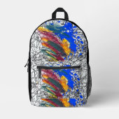 NIEDLICHER BAGPACK BEDRUCKTER RUCKSACK (Vorderseite)