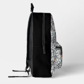 NIEDLICHER BAGPACK BEDRUCKTER RUCKSACK (Links)