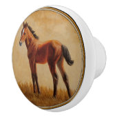 Niedlicher Baie-Quarter Keramikknauf (Rechts)