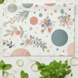 Niedlicher Ball mit Blättern Geschirrtuch