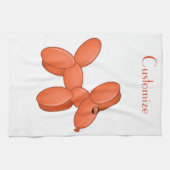 Niedlicher Ballon Dog Thunder_Cove Geschirrtuch (Horizontal)