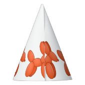Niedlicher Ballon Dog Thunder_Cove Partyhütchen (Rückseite)