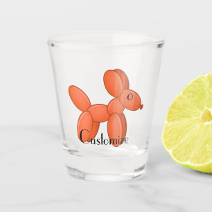 Niedlicher Ballon Dog Thunder_Cove Schnapsglas