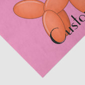 Niedlicher Ballon Dog Thunder_Cove Seidenpapier (Ausschnitt)