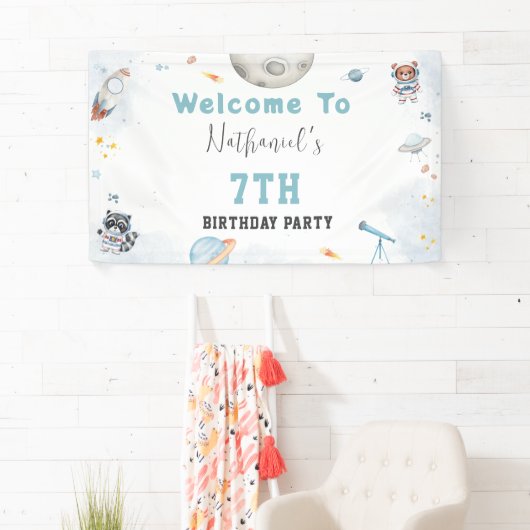 Niedlicher Banner zum Thema Geburtstag (Insitu)