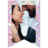 Niedlicher Bär ändern Geburtstag Wimpelkette (Zweite Fahne)