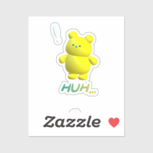 niedlicher Bär Aufkleber