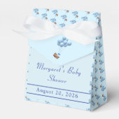 Niedlicher Bär & Balloons Boy Geschenkschachtel (Vorderseite)