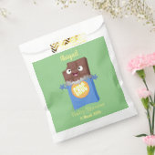 Niedlicher Bar-Cartoon-Charakter mit Schokoladenko Geschenktütchen (Versiegelt)