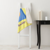 Niedlicher Bar-Cartoon-Charakter mit Schokoladenko Sherpadecke (Beispiel)