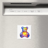 Niedlicher Bär Cool Teddy-positiv Magnet (In Situ (Geschirrspüler))