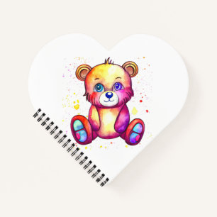 Niedlicher Bär Cool Teddy-positiv Notizblock