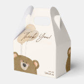 Niedlicher Bär, den wir frühzeitig abwarten können Geschenkschachtel (Rückseite)