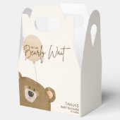 Niedlicher Bär, den wir frühzeitig abwarten können Geschenkschachtel (Geöffnet)