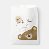 Niedlicher Bär, den wir frühzeitig abwarten können Geschenktütchen (Vorderseite)