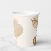 Niedlicher Bär, den wir frühzeitig abwarten können Pappbecher (Rechts)